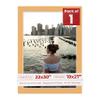 Poster Palooza 22x30 Mat Bevel Cut for 19x27 Photos - Acid Free Topaz Orange Precut Matboard - For Pictures, Photos, Framing - 4-ply Thickness view 1