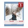 Poster Palooza 24x30 Mat Bevel Cut for 22x26 Photos - Acid Free Brittany Blue Precut Matboard - For Pictures, Photos, Framing - 4-ply Thickness view 1