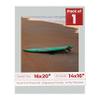 Poster Palooza 16x20 Mat Bevel Cut for 14x16 Photos - Acid Free Grey Precut Matboard - For Pictures, Photos, Framing - 4-ply Thickness view 1