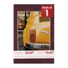 Poster Palooza 13x19 Mat Bevel Cut for 11x15 Photos - Acid Free Dark Red Suede Precut Matboard - For Pictures, Photos, Framing - 4-ply Thickness view 1