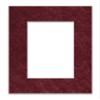 Poster Palooza 13x19 Mat Bevel Cut for 11x15 Photos - Acid Free Dark Red Suede Precut Matboard - For Pictures, Photos, Framing - 4-ply Thickness view 3