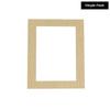 12x18 Mat Bevel Cut for 11x16 Photos - Acid Free Fresh Linen Canvas Precut Matboard With Backing Board and Crystal Clear, Self Seal Photo Mat Bag - For Pictures, Photos, Framing - 4-ply Thickness view 2