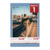 Poster Palooza 12x18 Mat Bevel Cut for 11x16 Photos - Acid Free Brittany Blue Precut Matboard - For Pictures, Photos, Framing - 4-ply Thickness view 1