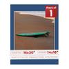 Poster Palooza 16x20 Mat Bevel Cut for 14x16 Photos - Acid Free Bottle Blue Precut Matboard - For Pictures, Photos, Framing - 4-ply Thickness view 1
