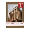 13x19 Mat Bevel Cut for 11x16 Photos - Acid Free Aged Oak Brown Precut Matboard With Backing Board and Crystal Clear, Self Seal Photo Mat Bag - For Pictures, Photos, Framing - 4-ply Thickness view 1