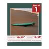 Poster Palooza 16x20 Mat Bevel Cut for 14x16 Photos - Acid Free Forest Green Precut Matboard - For Pictures, Photos, Framing - 4-ply Thickness view 1