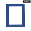 Poster Palooza 26x32 Mat Bevel Cut for 22x28 Photos - Acid Free Bottle Blue Precut Matboard - for Pictures, Photos, Framing - 4-ply Thickness view 2