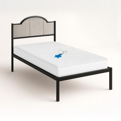 SGI bedding RV Bunk Mattress Protector 24X72 Cot Bed Super Soft Waterproof and Breathable Terry Cotton Mattress Protector for RV Bunks and Truck Sleepers - Perfectly Fitted up to 15" Deep - White