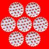 48 Pack 7 Inches Disposable Red Paper Plates Disposable Plates Strawberry Party Paper Plates Dinner Dessert for Sweet One Strawberry Theme Baby Shower Birthday Wedding Barbecue Wine Party Supplies view 4