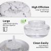 ap airpleasure 3-Pack Water-Based Purifier Air Washer, Air Revitalizer & Fresh Aire Freshener, Air Fresher with 7 LED Color Changing Mood Light for Rooms view 4