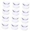 12 Pack Double Sided Suction Cup Spacers for Glass Tabletops view 1