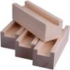 LUOFDCLDDD Furniture Legs4 Piecesniture Legs Wood Homeniture Riserniture Feet Lifter Bed Increaseniture,Groove Design,Elevator Forniture,Wooden Table Desk Bed Elevator/Increase 10Cm/Slot Width 3.5Cm view 1