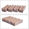 LUOFDCLDDD Furniture Legs4 Piecesniture Legs Wood Homeniture Riserniture Feet Lifter Bed Increaseniture,Groove Design,Elevator Forniture,Wooden Table Desk Bed Elevator/Increase 10Cm/Slot Width 3.5Cm view 4