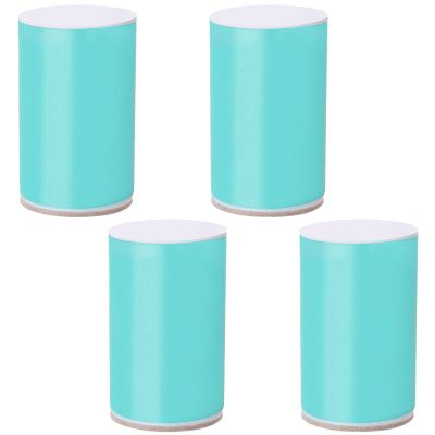 LUOFDCLDDD Furniture LegsFurniture Block Heavy Duty Legs Elevator Extension Made of Carbon Steel Self-Adhesive Raised Cabinet Chair Bed Sofa Coffee Table,Hardware Diy, Load 500Kg, 4Pcs/Blue/10.2Cm/4.