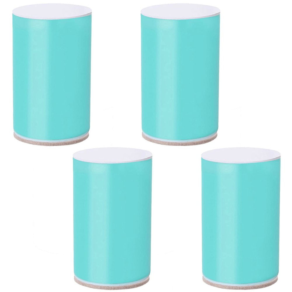 LUOFDCLDDD Furniture LegsFurniture Block Heavy Duty Legs Elevator Extension Made of Carbon Steel Self-Adhesive Raised Cabinet Chair Bed Sofa Coffee Table,Hardware Diy, Load 500Kg, 4Pcs/Blue/10.2Cm/4.