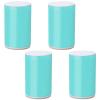 LUOFDCLDDD Furniture LegsFurniture Block Heavy Duty Legs Elevator Extension Made of Carbon Steel Self-Adhesive Raised Cabinet Chair Bed Sofa Coffee Table,Hardware Diy, Load 500Kg, 4Pcs/Blue/10.2Cm/4. view 1