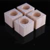 LUOFDCLDDD Furniture Legs4 Piecesniture Legs Wood Homeniture Riserniture Feet Square Round Hole Increaseniture Height 10Cm,Wooden Table Desk Bed Elevator/Inner Diameter 3.2Cm view 3