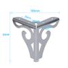 LUOFDCLDDD Furniture LegsSofa Legsniture Legs Iron Chromeniture Feet Plating Design Empty Metal Modern Home Accessories for Sofas, Cabinets, Beds, Tables, Tv Stands/8Cm view 2