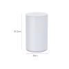 LUOFDCLDDD Furniture LegsFurniture Block Heavy Duty Legs Elevator Extension Made of Carbon Steel Self-Adhesive Raised Cabinet Chair Bed Sofa Coffee Table,Hardware Diy, Load 500Kg, 4Pcs/White/10.2Cm/4 view 2