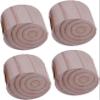 LUOFDCLDDD Furniture Legs4 Piecesniture Legs Wood Homeniture Riser Cylindricalniture Feet Lifter Bed Increaseniture,Elevator Forniture,Wooden Table Desk Bed Elevator/7 * 3Cm view 1