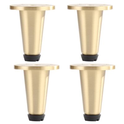 LUOFDCLDDD Furniture Legs4Pcs Metalniture Replacement Feet, Adjustable Height 6Mm/0.24In, for Sofa Couch Bed Coffee Table Cabinet Corner, Diyniture Tv Cupboard/10Cm/3.9In
