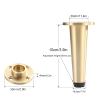 LUOFDCLDDD Furniture Legs4Pcs Metalniture Replacement Feet, Adjustable Height 6Mm/0.24In, for Sofa Couch Bed Coffee Table Cabinet Corner, Diyniture Tv Cupboard/10Cm/3.9In view 2