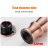 LUOFDCLDDD Furniture Legs4Niture LegsAluminum Alloy Rubber Feet Forniture Metalniture FeetAdjustable Sofa Foot Tea Table Foot/Gold/8Cm view 4