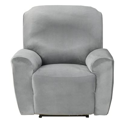 ZNYD Recliner Slipcovers Stretch Printed Sofa Cover 4-Piece Lazy Boy Chair Covers Furniture Protector Leather Recliner Chair Cover with Side Pocket for Rocking Recliner (Color : #2)