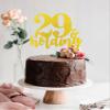 29 and Holding Cake Topper, Forever 29 Cake Dcor, Turning 30 Cake Topper, Happy 29th /30th Birthday Party Decoration, Funny Age 29+ Cake Pick view 3