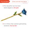 AliveRose 24k Gold Dipped Rose Made from Real Rose - Unique Design Gold Plated Rose for Anniversary Valentines Mothers Day Birthday Gifts (Blue with Stand) view 4