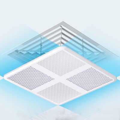 Doorhighpeak Ceiling Air Conditioner Deflector Wind Deflector, Helps Cooling Heating Air Circulation Anti Blast Wind Baffle, Anti Direct Blowing Wind Guide, Air Conditioning Cover Anti-Wind Shield