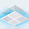 Doorhighpeak Ceiling Air Conditioner Deflector Wind Deflector, Helps Cooling Heating Air Circulation Anti Blast Wind Baffle, Anti Direct Blowing Wind Guide, Air Conditioning Cover Anti-Wind Shield view 1