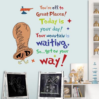 Buiory Colorful Inspirational Quotes Wall Decal Learning Education Saying Wall Stickers Motivational Lettering Wall Art Decor for Kids Classroom