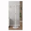 ADIE Coat Rack Coat Stand, Metal Coat Rack Free Standing, 15 Hooks Heavy Duty Coat Stand Hanger Hall Umbrella Holder Hooks for Bedroom, Hallway Freestanding Coat Rack (Color : White) view 1
