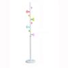 ADIE Coat Rack Coat Stand Free Standing Coat Rack, Metal Coat Hat Tree Coat Hanger Holder Coat Hook Entryway Hall Tree with 8 Hook Freestanding Coat Rack (Color : White) view 1