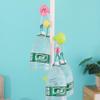 ADIE Coat Rack Coat Stand Free Standing Coat Rack, Metal Coat Hat Tree Coat Hanger Holder Coat Hook Entryway Hall Tree with 8 Hook Freestanding Coat Rack (Color : White) view 4