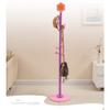 ADIE Coat Rack Coat Stand Modern Creative Flower Shape Coat Rack Wood Children Standing Clothes Rack for Coats Hats Bags Girls Freestanding Coat Rack view 2