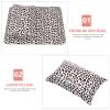 Beavorty 1set Leopard Print Hand Cushion Nail Art Support Pillow for Manicure Professional Nail Salon Accessory Easy to Carry Table Mat Protects Workbench view 2