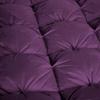 International Sheets 3 Piece Half Piece Pinch Pleated Luxury Comforter Set Premium 1000 Thread Count 400 GSM Fiber Fill 100% Egyptian Cotton Super Soft (Oversized Super King Size Plum Color) view 3