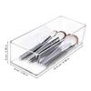 JessLab Acrylic Organizers, Bathroom Organizer for Drawer, Cosmetic Display Cases for Vanity, Countertop, Desk, Kitchen, and Makeup Storage, 1-Section view 2