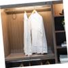 8 Pack Iron PVC Circle Scarf and Tie Hangers for Closet view 4