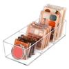 JessLab Acrylic Organizers, Bathroom Organizer for Drawer, Cosmetic Display Cases for Vanity, Countertop, Desk, Kitchen, and Makeup Storage, 3-Section view 1