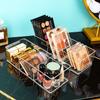 JessLab Acrylic Organizers, Bathroom Organizer for Drawer, Cosmetic Display Cases for Vanity, Countertop, Desk, Kitchen, and Makeup Storage, 3-Section view 4