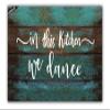 In This Kitchen We Dance Door Mat Welcome, This Kitchen is for Dancing Doormat Non Slip Rubber Backing Outdoor Entryway Floor Mat, Kitchen Dance Mat view 1