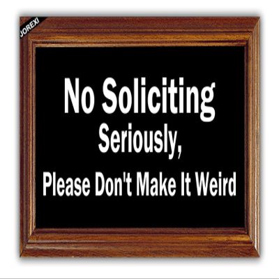 Welcome Doormat Funny Front Door No Soliciting, Gift Mat with Anti-Slip Rubber Back Funny Rugs Personalized Doormat for Entrance Way