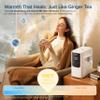 LEVOIT Humidifiers for Bedroom Home, Smart Warm and Cool Mist Air Humidifier for Large Room, Auto Customized Humidity, Fast Symptom Relief, Easy Top Fill, Essential Oil, Quiet, OasisMist4.5L, White view 4