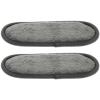Cabilock 2pcs Drip Tray for Water Dispenser Absorbent Cushion for Fridge Protects Against Spills and Scratches and Reusable Grey Mats for Home Use view 4