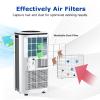 ARLIME Portable Air Conditioners, 9000 BTU AC Unit with Remote Control, 2 Speed Winds, Cools up to 350 Sq. Ft., 24H Timer, Window Kit, Floor Air Cooler for Bedroom, Room, Office, Dorm view 4