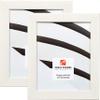 Craig Frames 26021 22 x 28 Inch Picture Frame, Modern Off-White, Set of 2 view 1