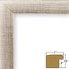 Craig Frames Contemporary Picture Frame, 22 x 26 Inch, Distressed Silver view 2